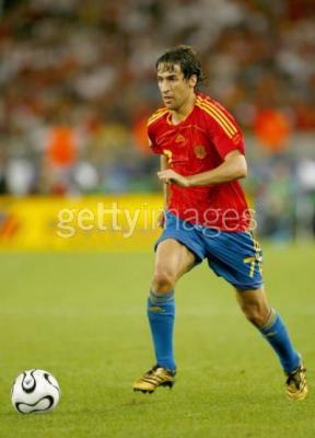 RAUL CON LA SELECCI&Oacute;N